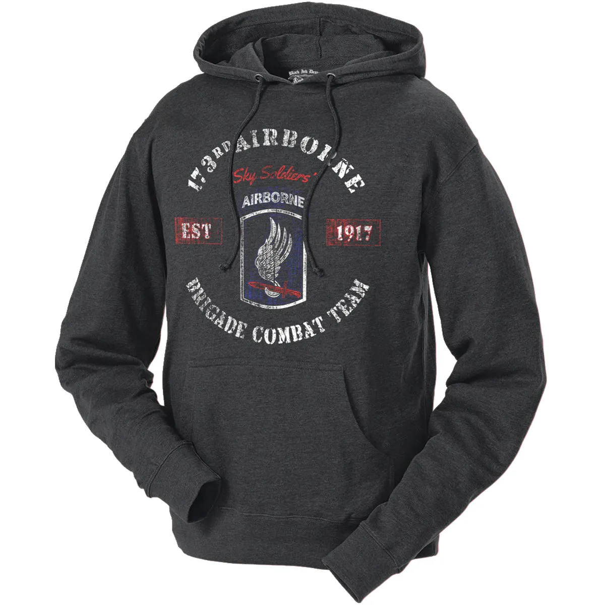 173rd Airborne Regiment Retro US Army Hooded Sweatshirt Men's and Women's Hoodie