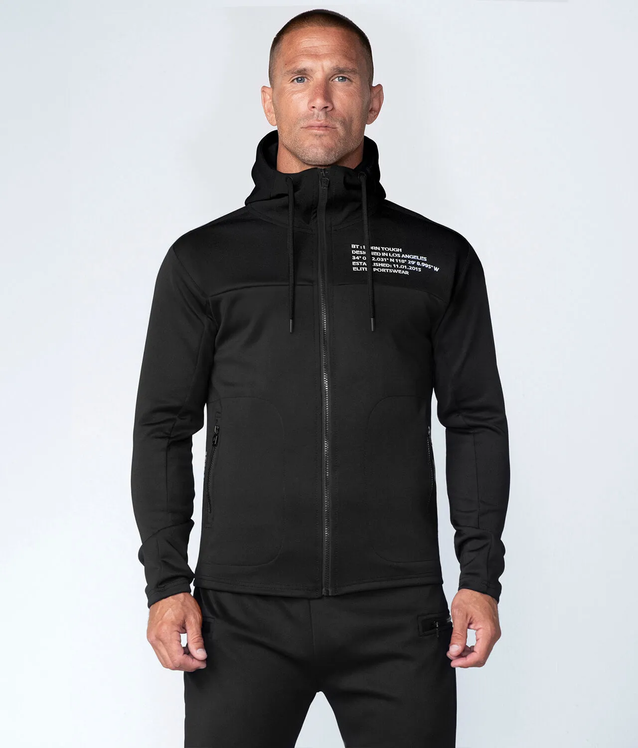 8000 . Momentum Regular-Fit Hoodie - Black