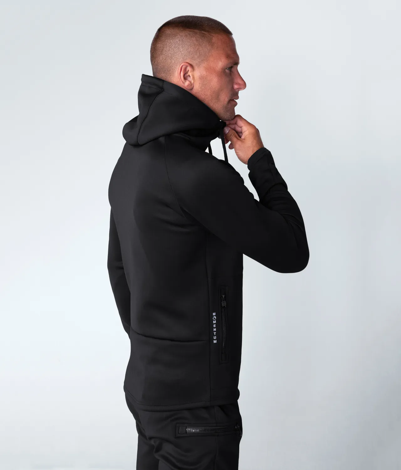 8000 . Momentum Regular-Fit Hoodie - Black