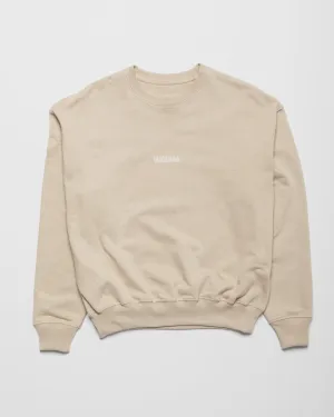 Basic Logo Sweatshirt - Natural