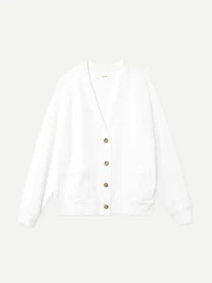 Benny Cardigan in White