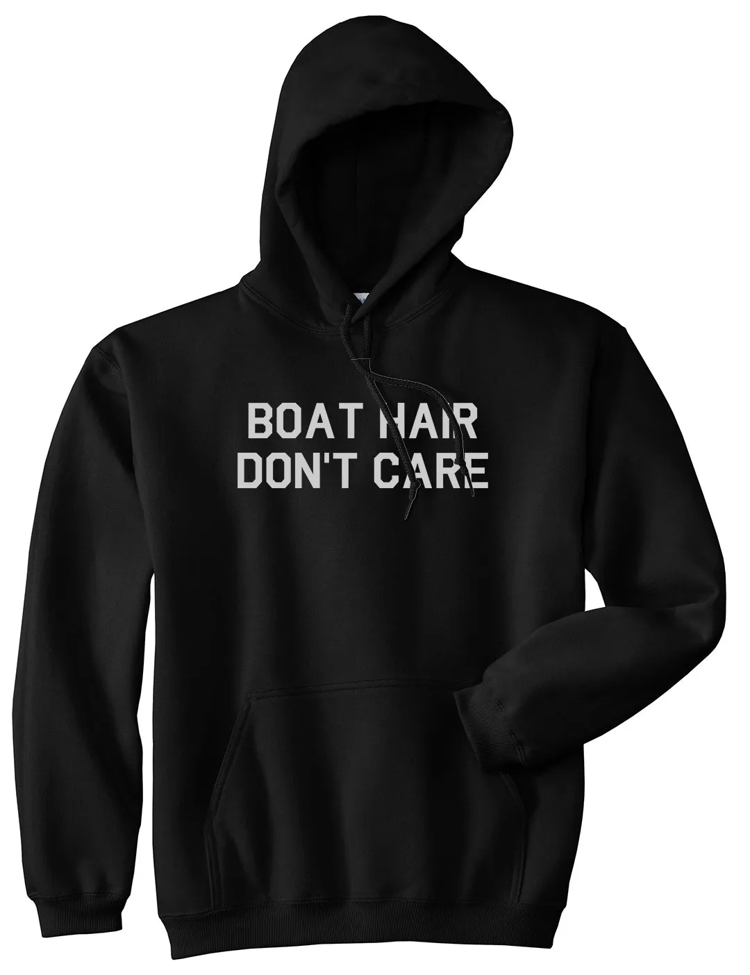 Boat Hair Dont Care Mens Pullover Hoodie