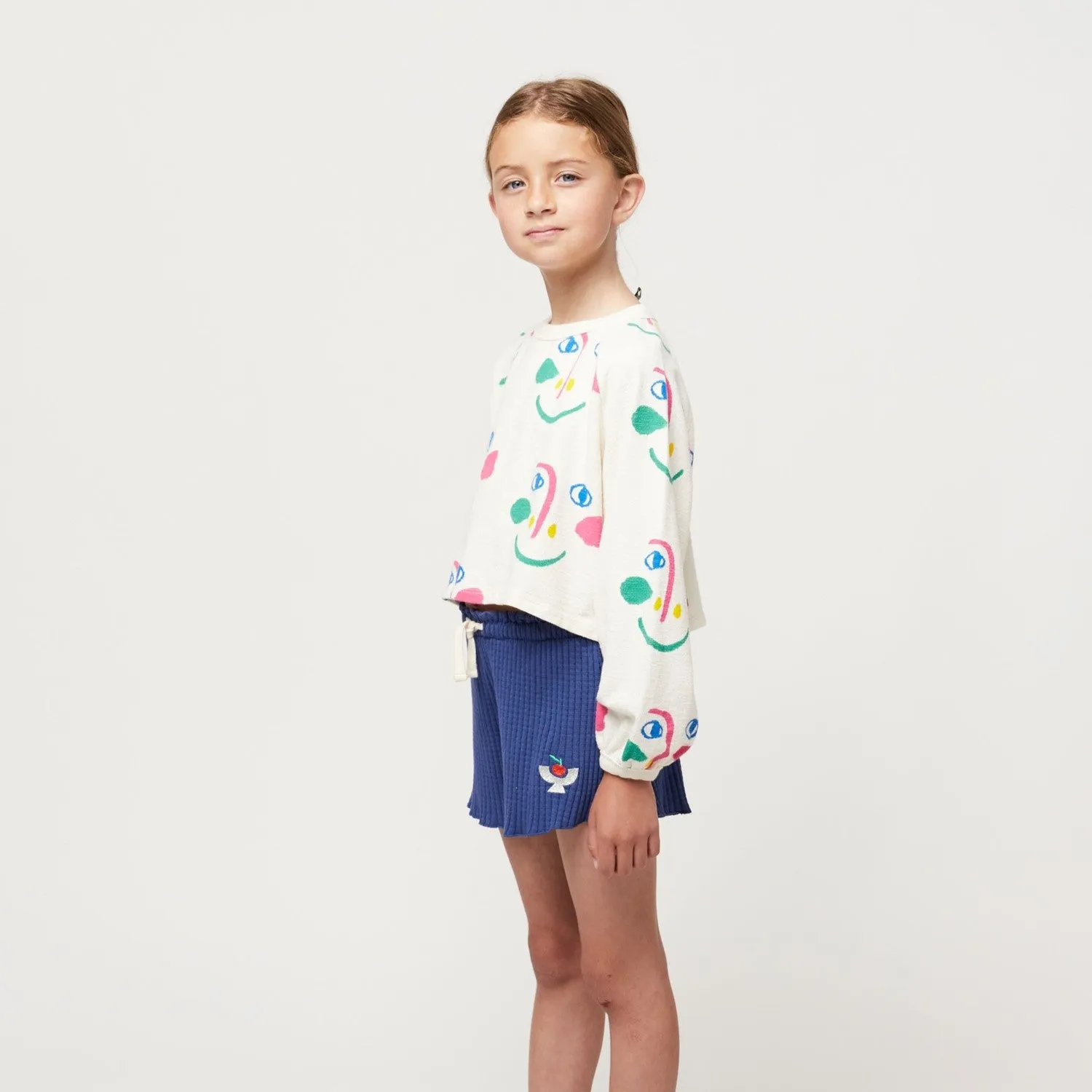 BOBO CHOSES - Smiling Mask All Over Sweatshirt