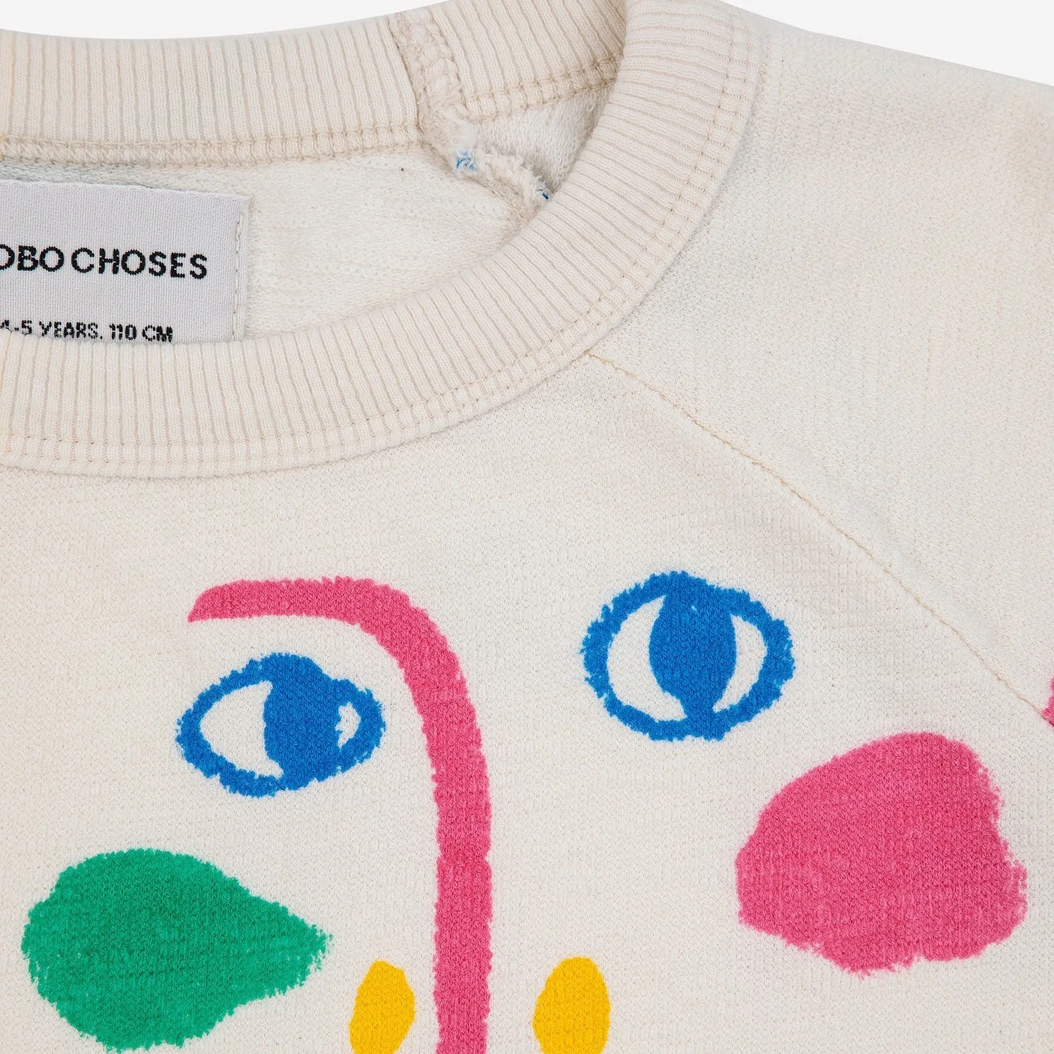 BOBO CHOSES - Smiling Mask All Over Sweatshirt