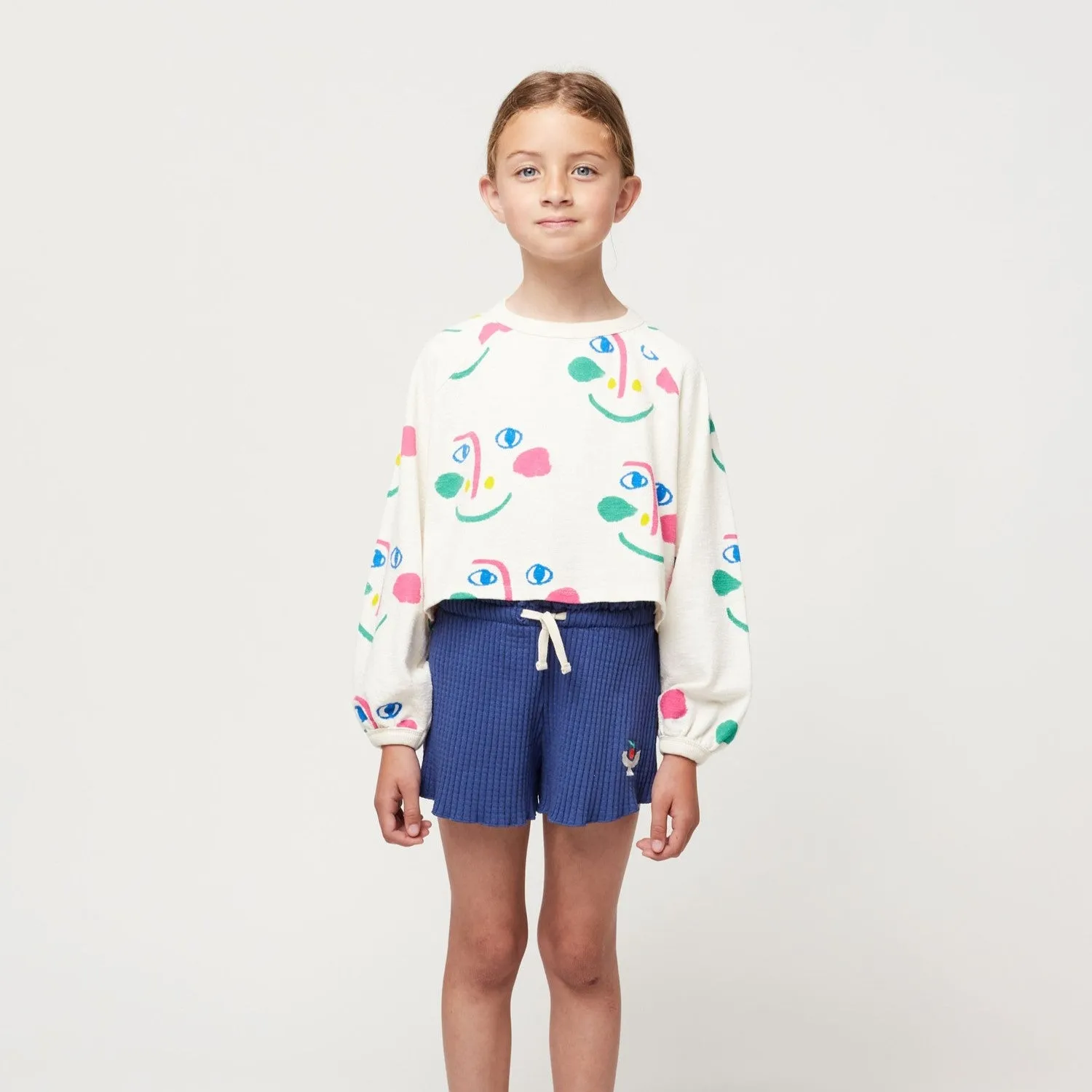 BOBO CHOSES - Smiling Mask All Over Sweatshirt