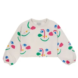 BOBO CHOSES - Smiling Mask All Over Sweatshirt