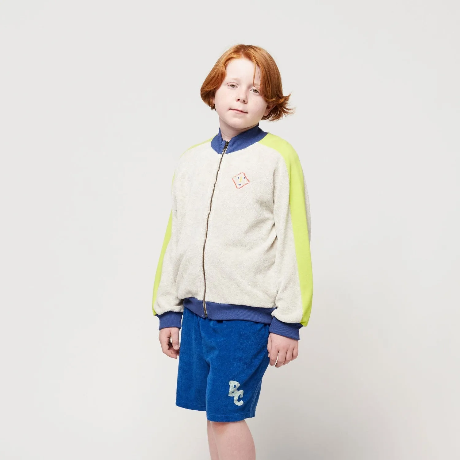 BOBO CHOSES - Terry Zipped Sweatshirt