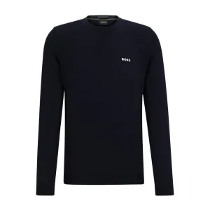 BOSS Momentum-Lite Dark Navy Thermal Comfort Sweatshirt