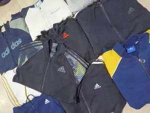 Branded Adidas full zip sweatshirt