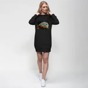 Colorful Fish Premium Adult Hoodie Dress