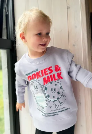 Cookies & Milk Organic Cotton Childrens Sweatshirt