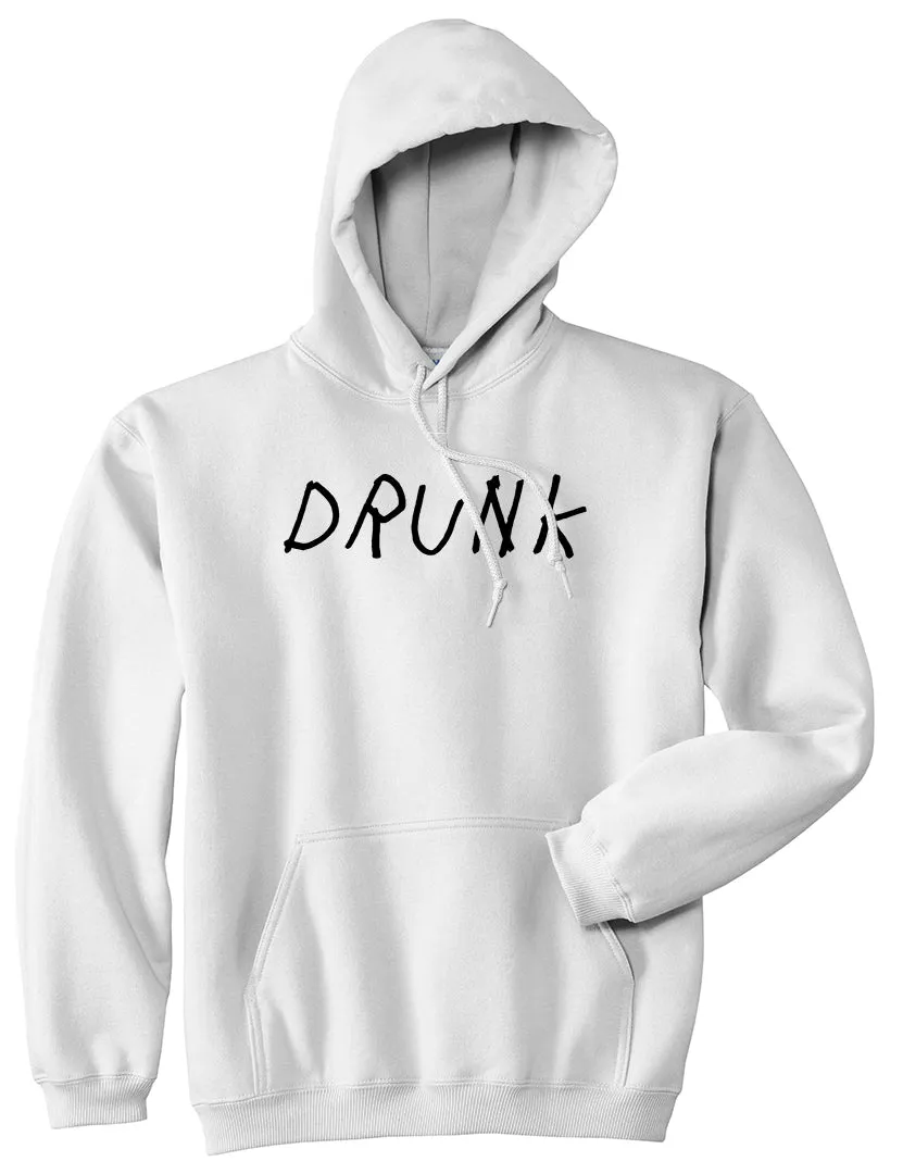 Drunk Mens Pullover Hoodie