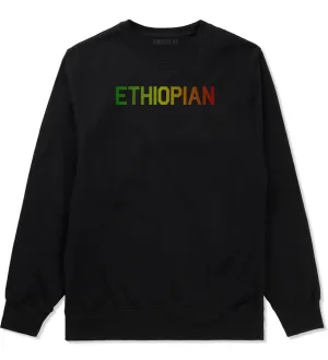 Ethiopian Colors Ethiopia Mens Crewneck Sweatshirt