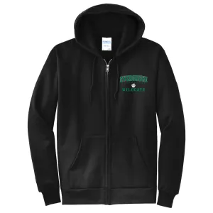 Evergreen Elementary Wildcats Full Zip Hoodie