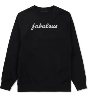 Fabulous Script Mens Crewneck Sweatshirt