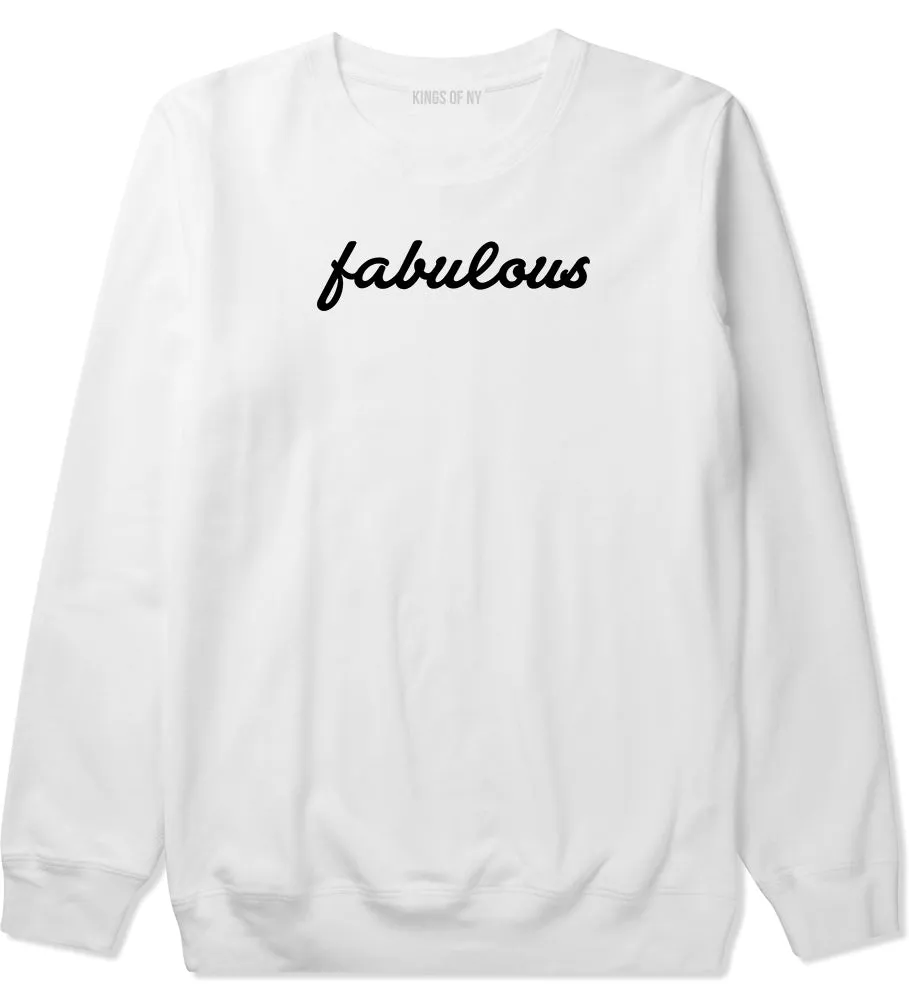 Fabulous Script Mens Crewneck Sweatshirt