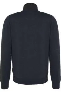 Fynch Hatton -  Full Zip Cardigan, Navy