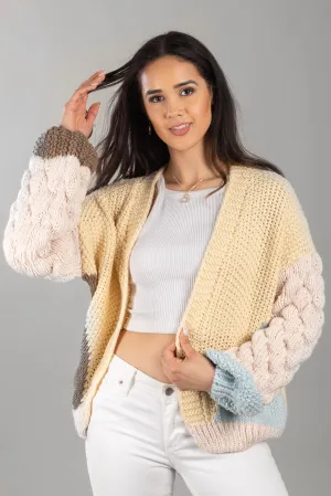 Hand Crocheted Cardigan Multi Pattern