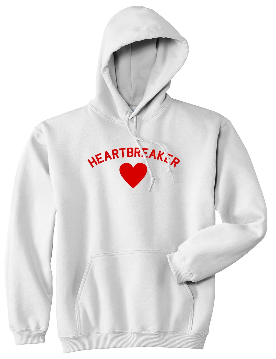 Heartbreaker Valentines Day Mens Pullover Hoodie