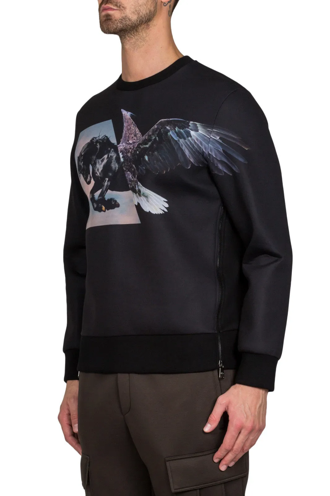 Horse Eagle Hybrid Sweatshirt