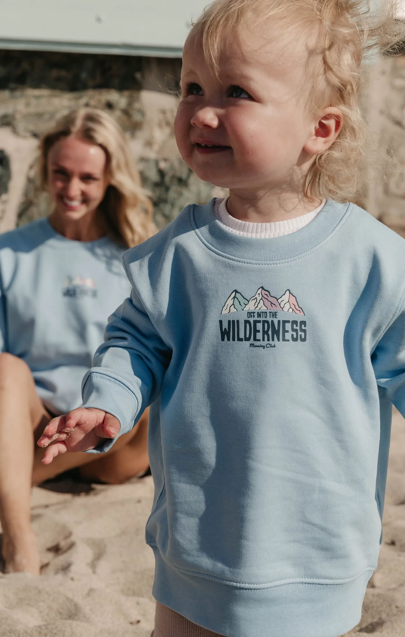 Into The Wilderness Organic Cotton Childrens Sweatshirt