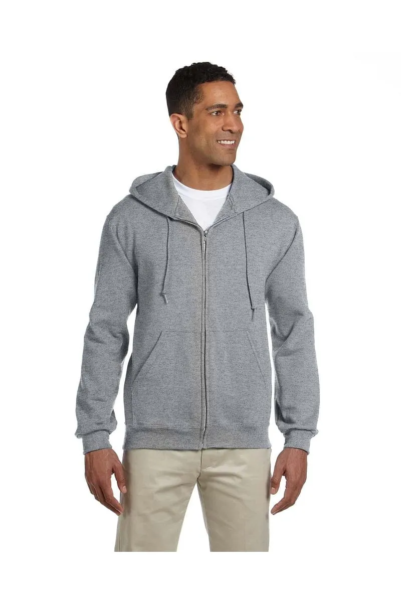 JERZEES 4999:  Wholesale Full-Zip Hooded Sweatshirt