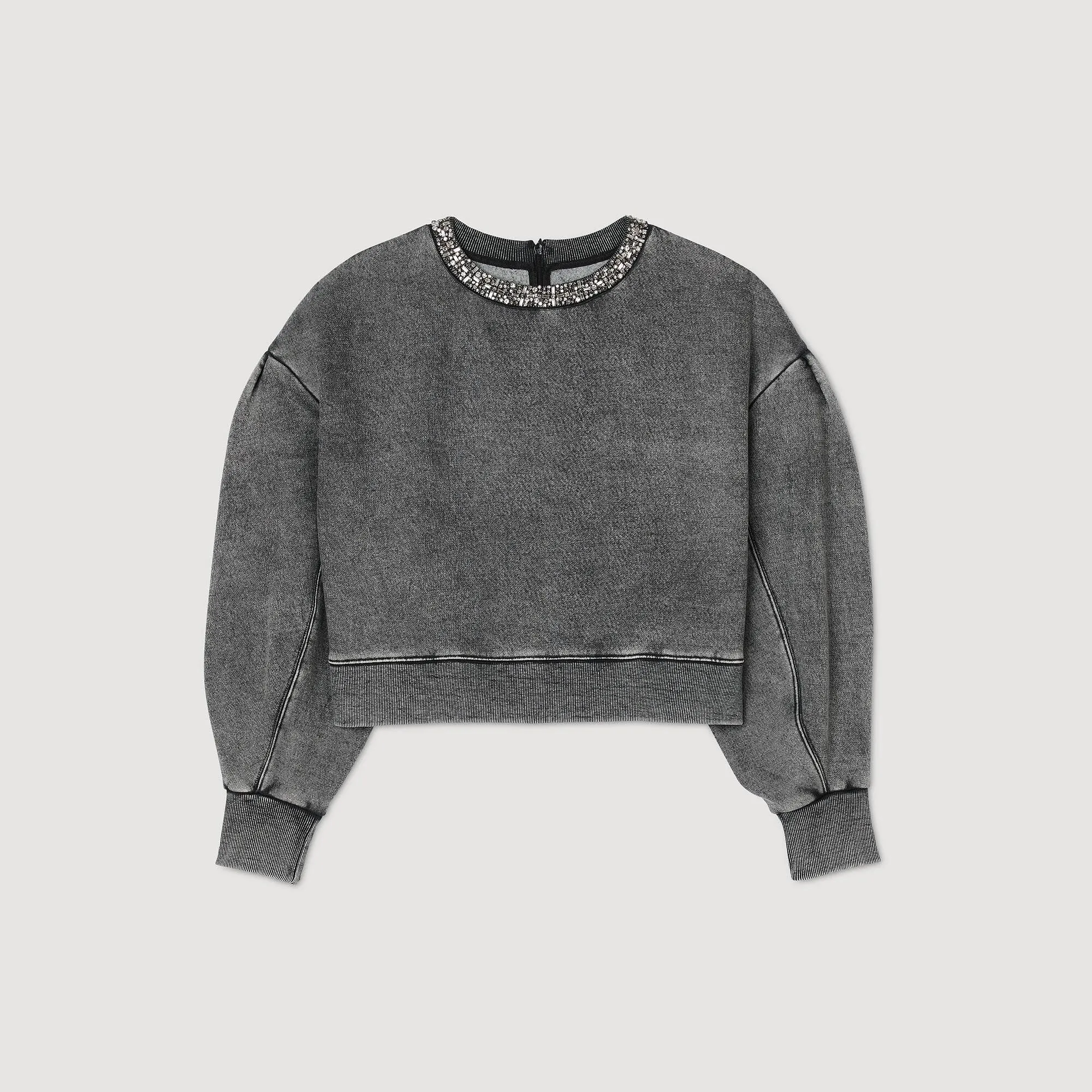 Jewellery Neck Sweatshirt