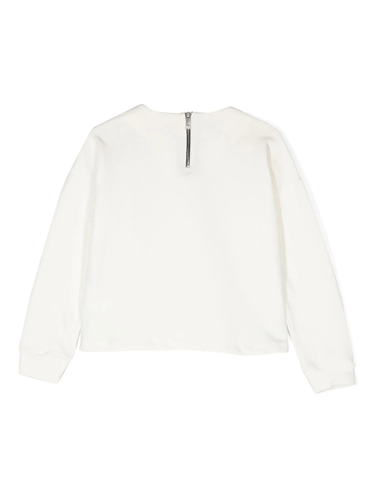 John Richmond- Girls' sweatshirt with crystal-logo