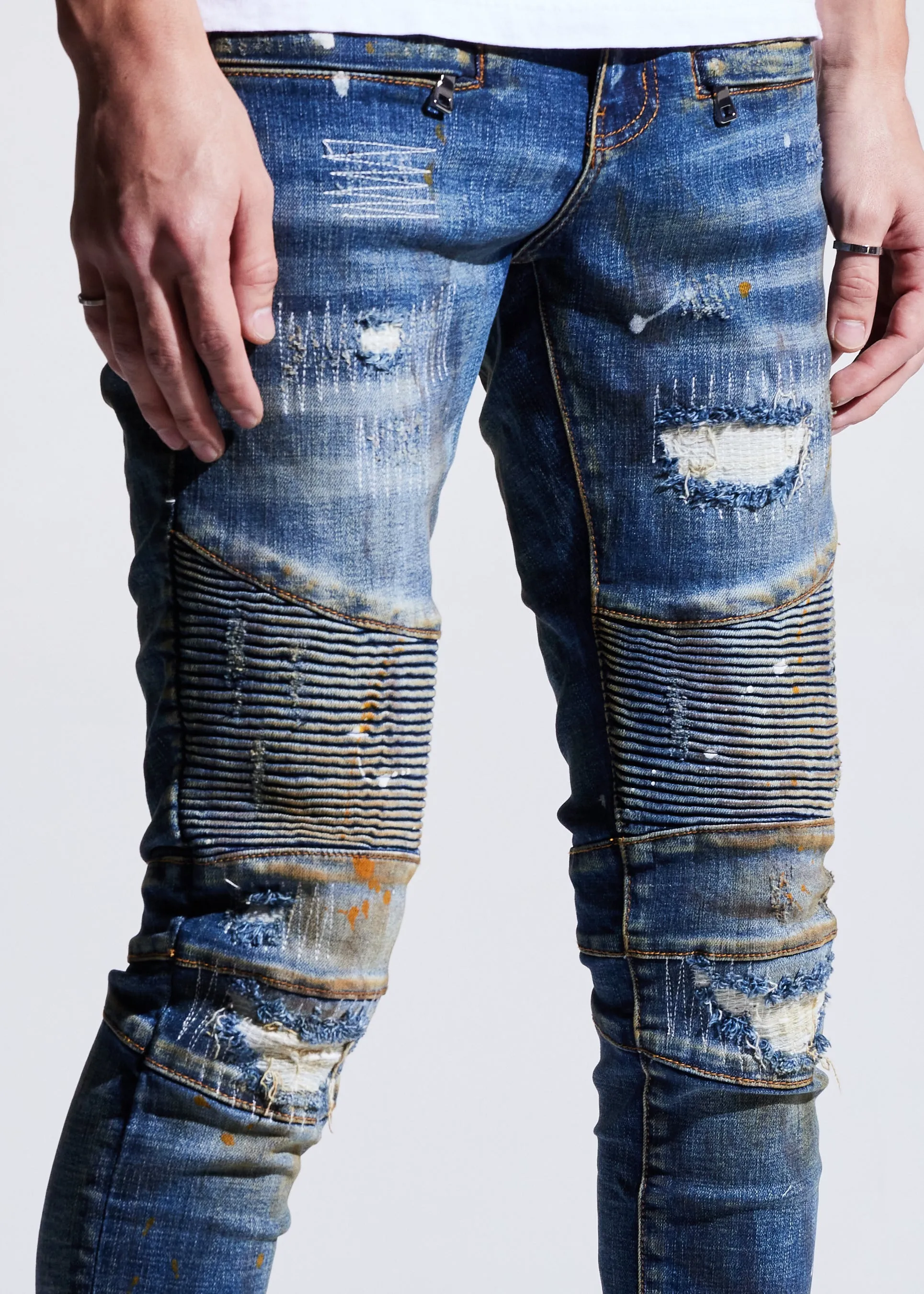 Kane Biker Denim