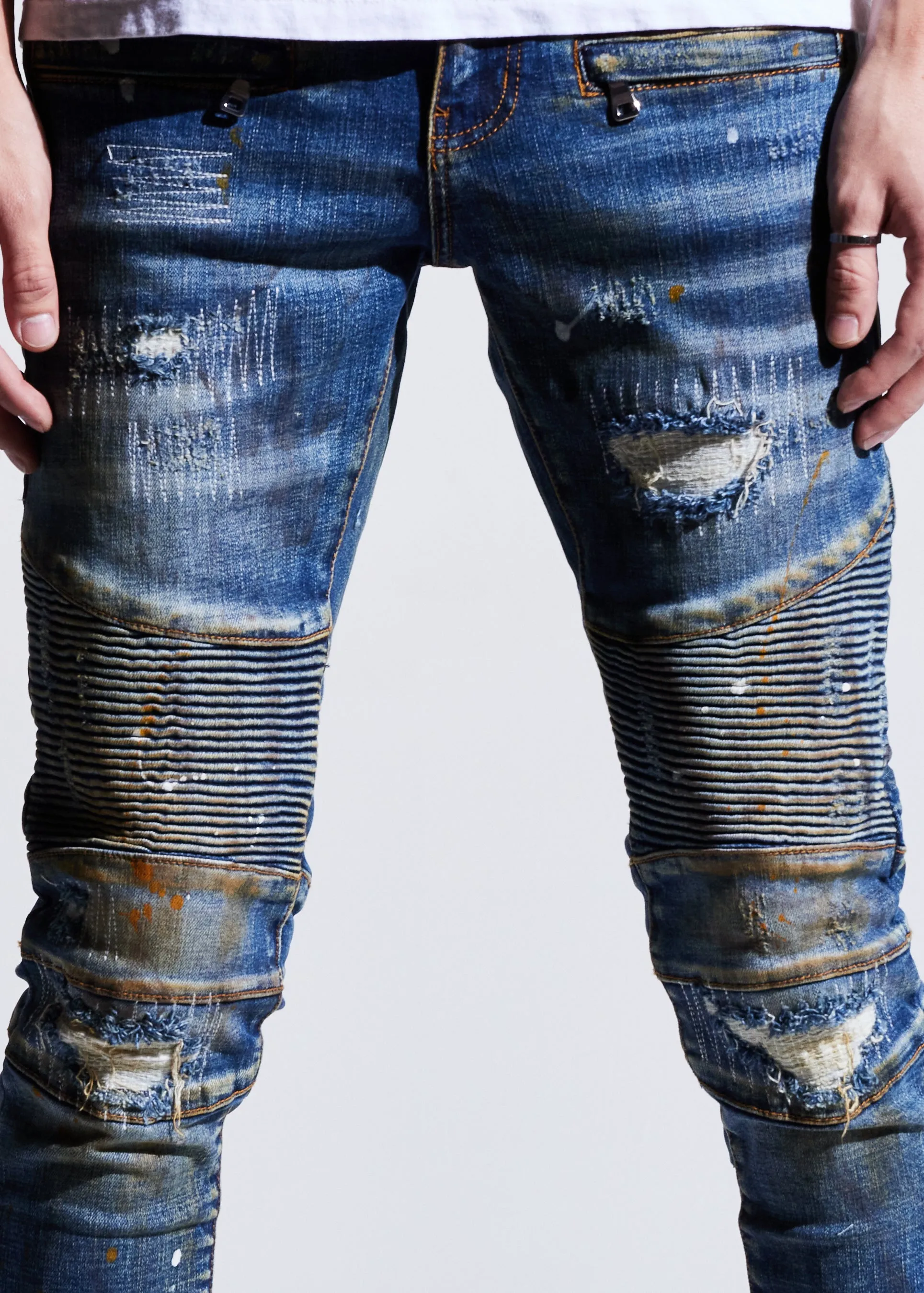 Kane Biker Denim