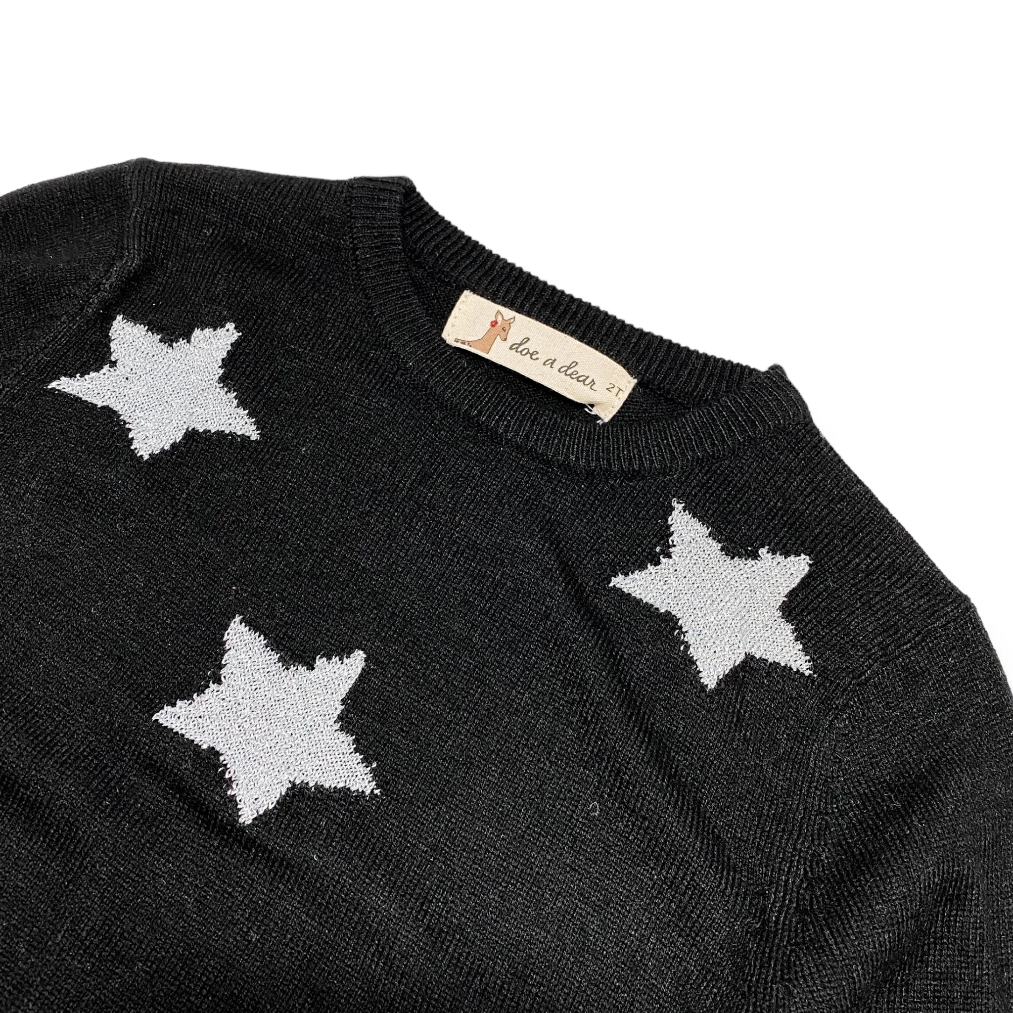 Lurex Star Merino Wool Blend Sweater