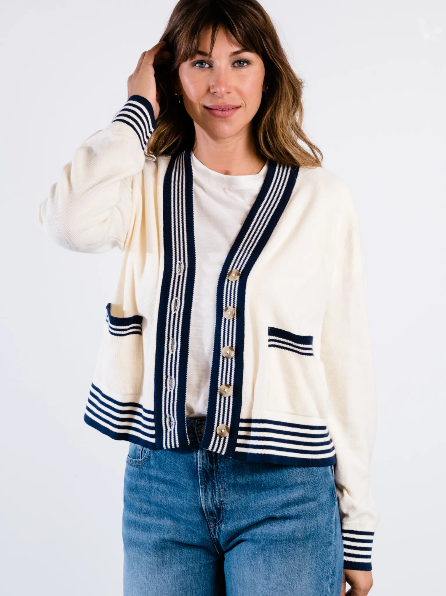 Madilyn Varsity Cardigan