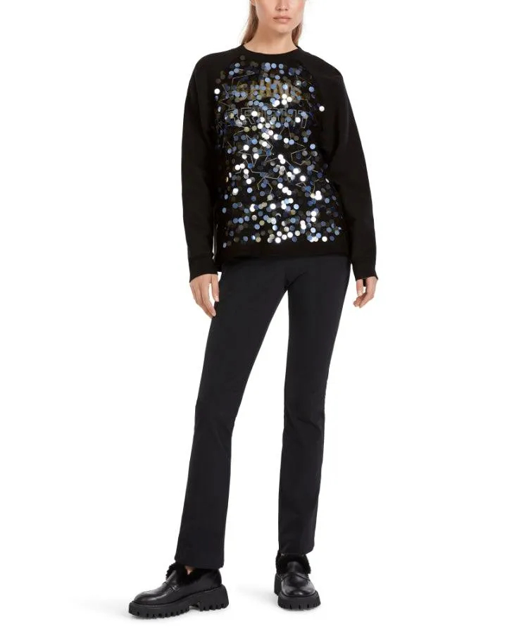 Marc Cain Shine Bright Sequin Sweatshirt