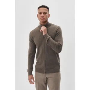 MASON MERINO FULL ZIP CARDIGAN