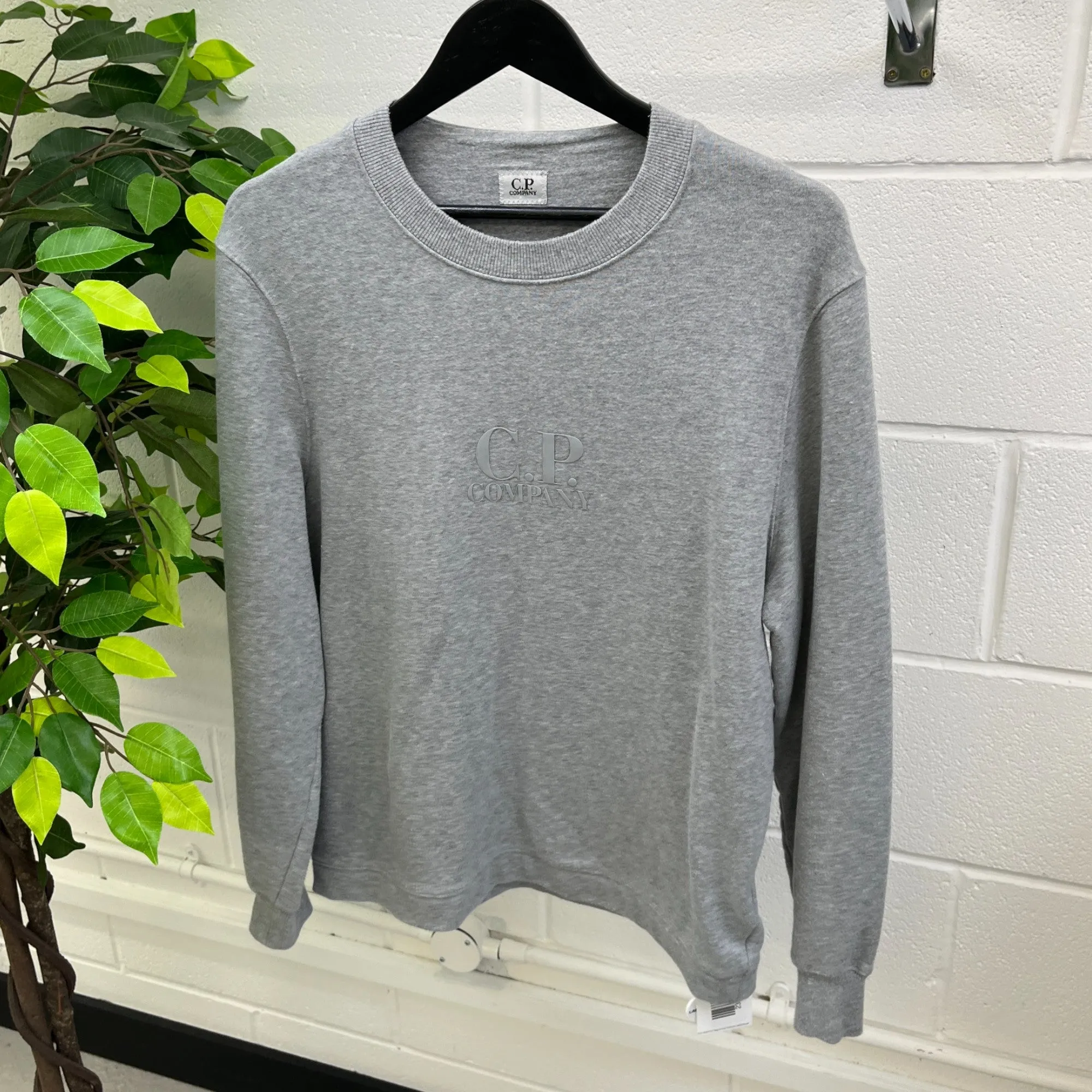 Men's Logo Sweatshirt Grey Size L