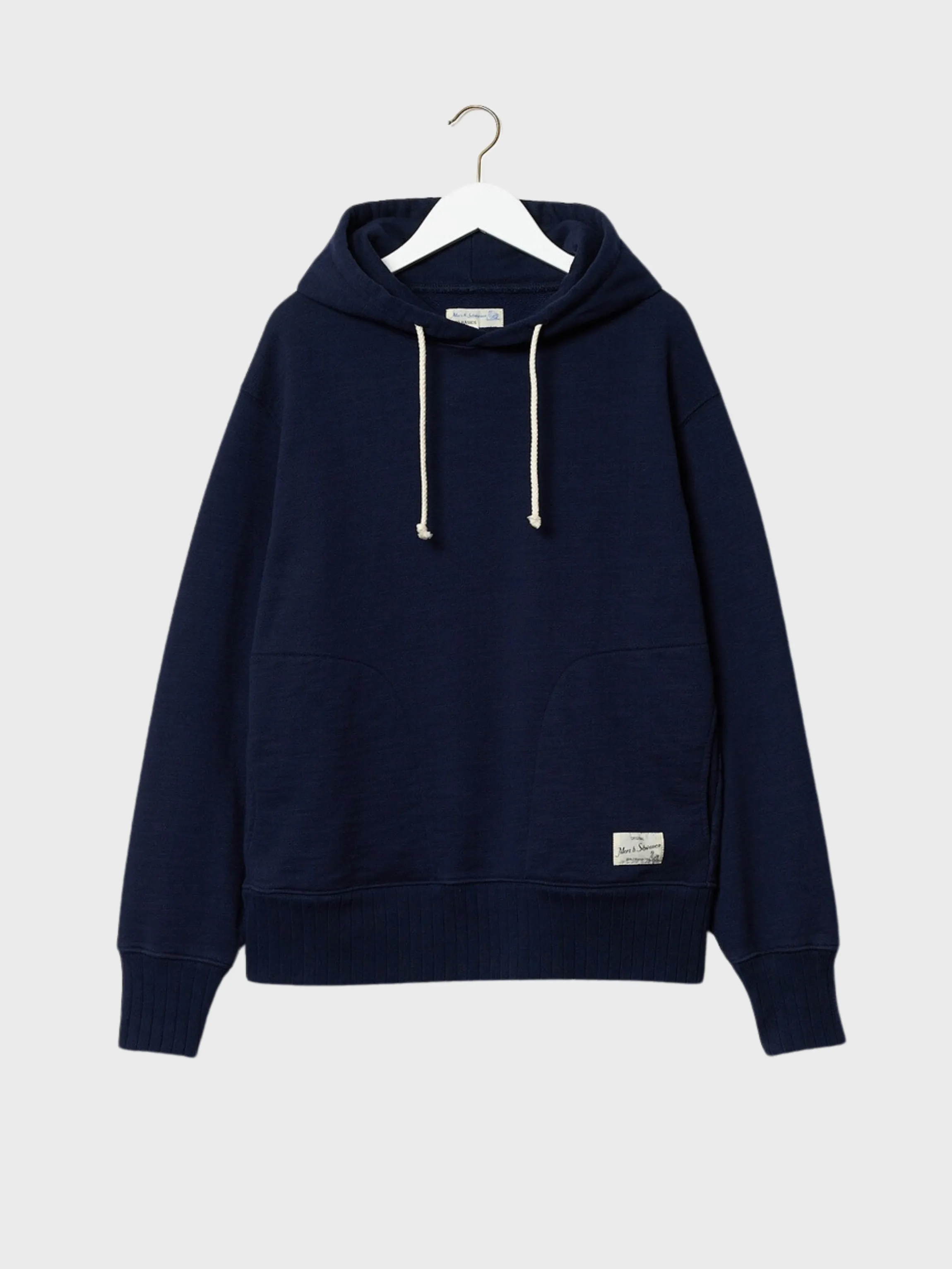 Merz Hoodie 19 Oz Relaxed Fit Dark Navy