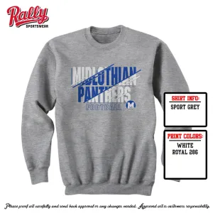 Midlothian Lined Football Sweatshirt