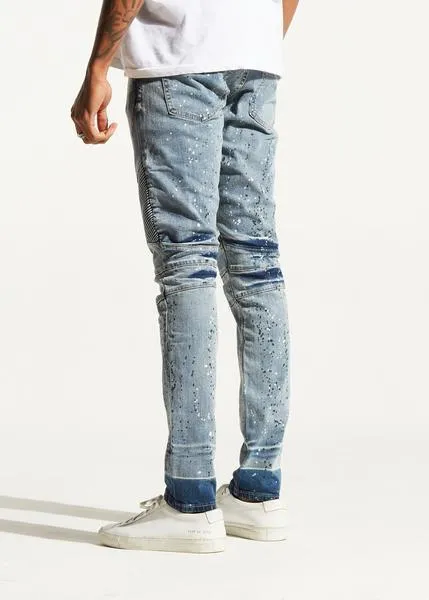 Pacific Biker Denim (Light Sky Blue)