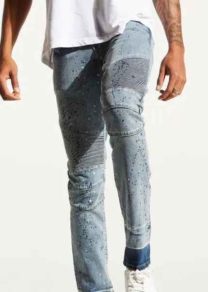 Pacific Biker Denim (Light Sky Blue)