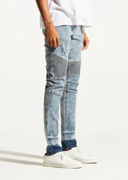 Pacific Biker Denim (Light Sky Blue)