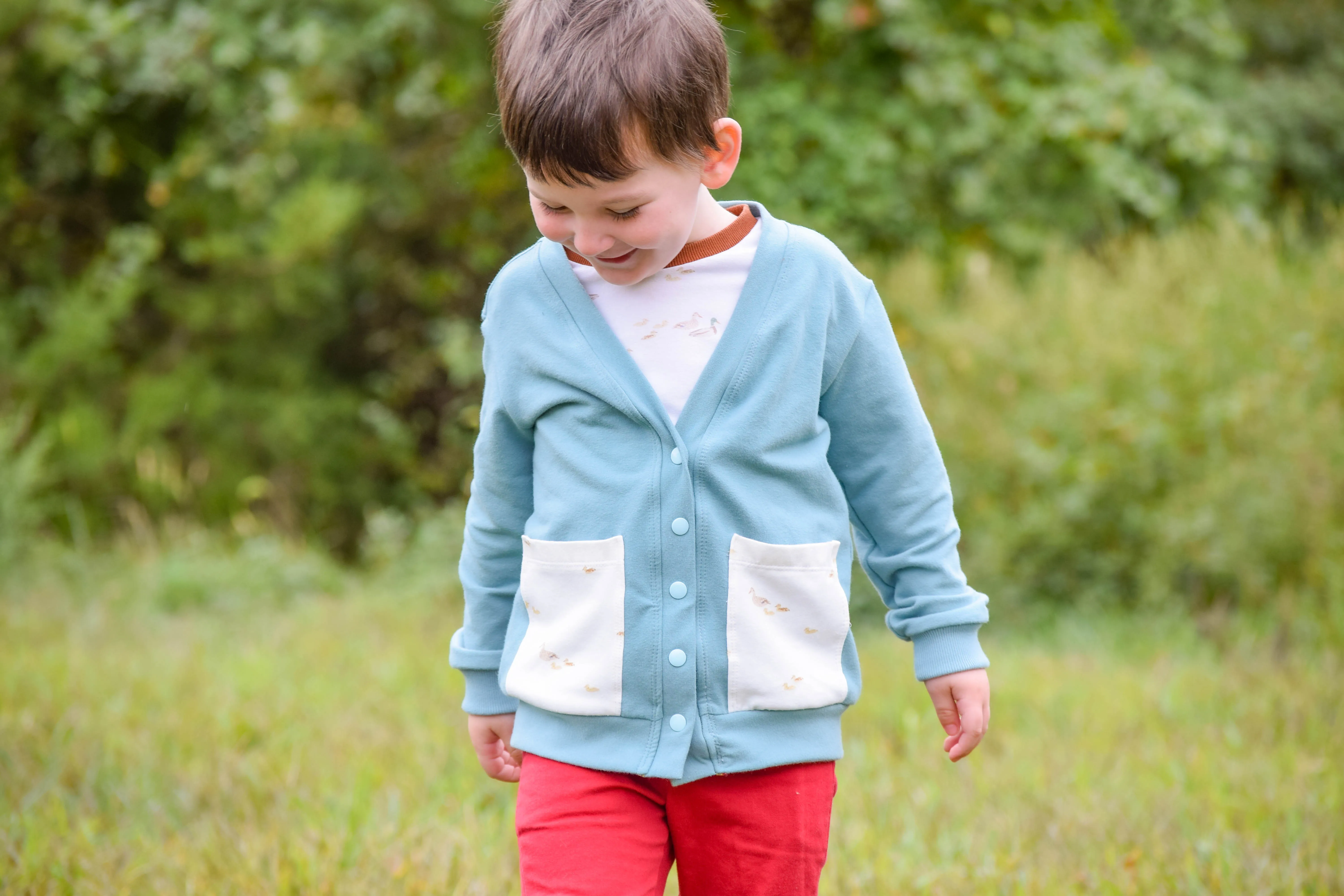 PDF Pattern - Salt Air Cardigan - Child | Waves & Wild