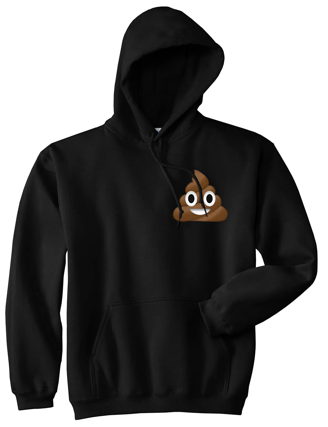 Poop Chest Mens Pullover Hoodie