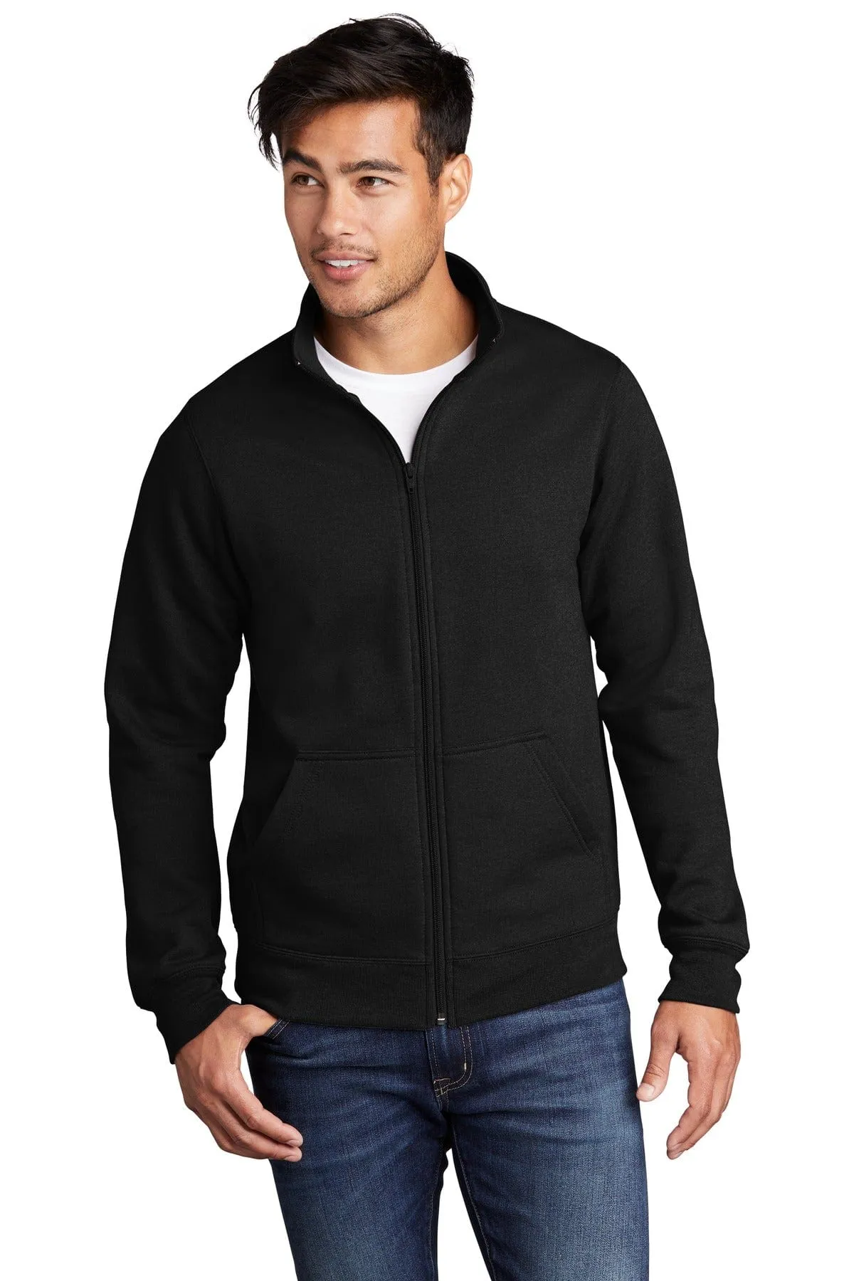 Port & Company  ®  Core Fleece Cadet Full-Zip Sweatshirt PC78FZ