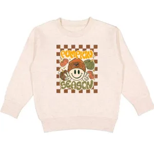 Pumpkin Season Sweatshirt - Kids Fall Crewneck