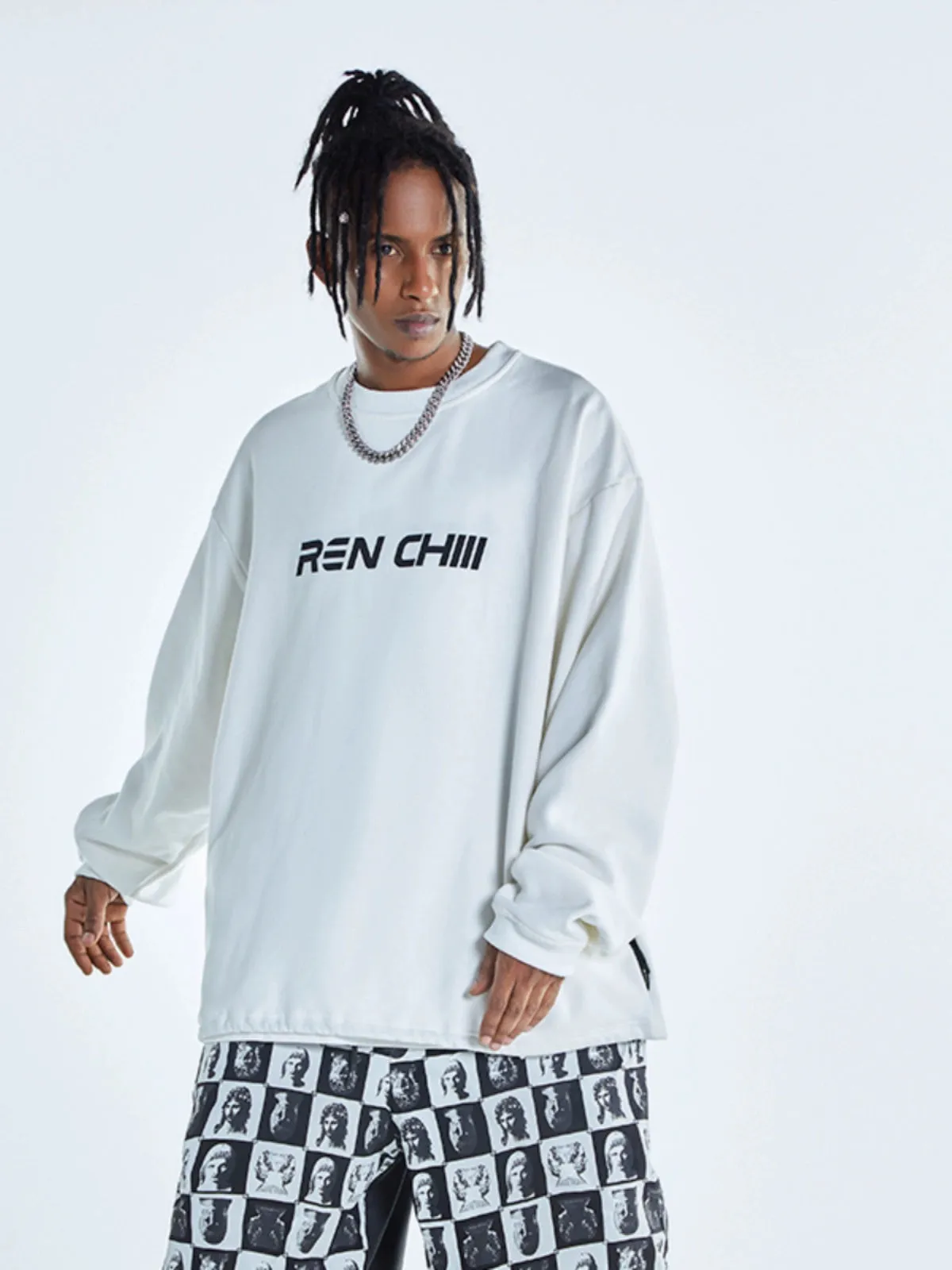 Renchill Printed Logo Waterproof Snow Hoodie