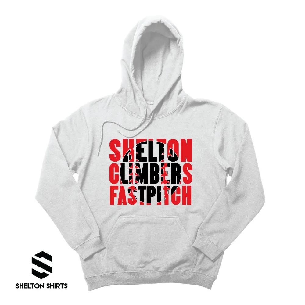 Shelton Climbers Fastpitch with Knockout Ball Hoodie