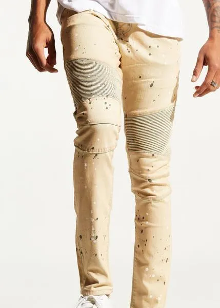 Skywalker Biker Denim (Light Sand)