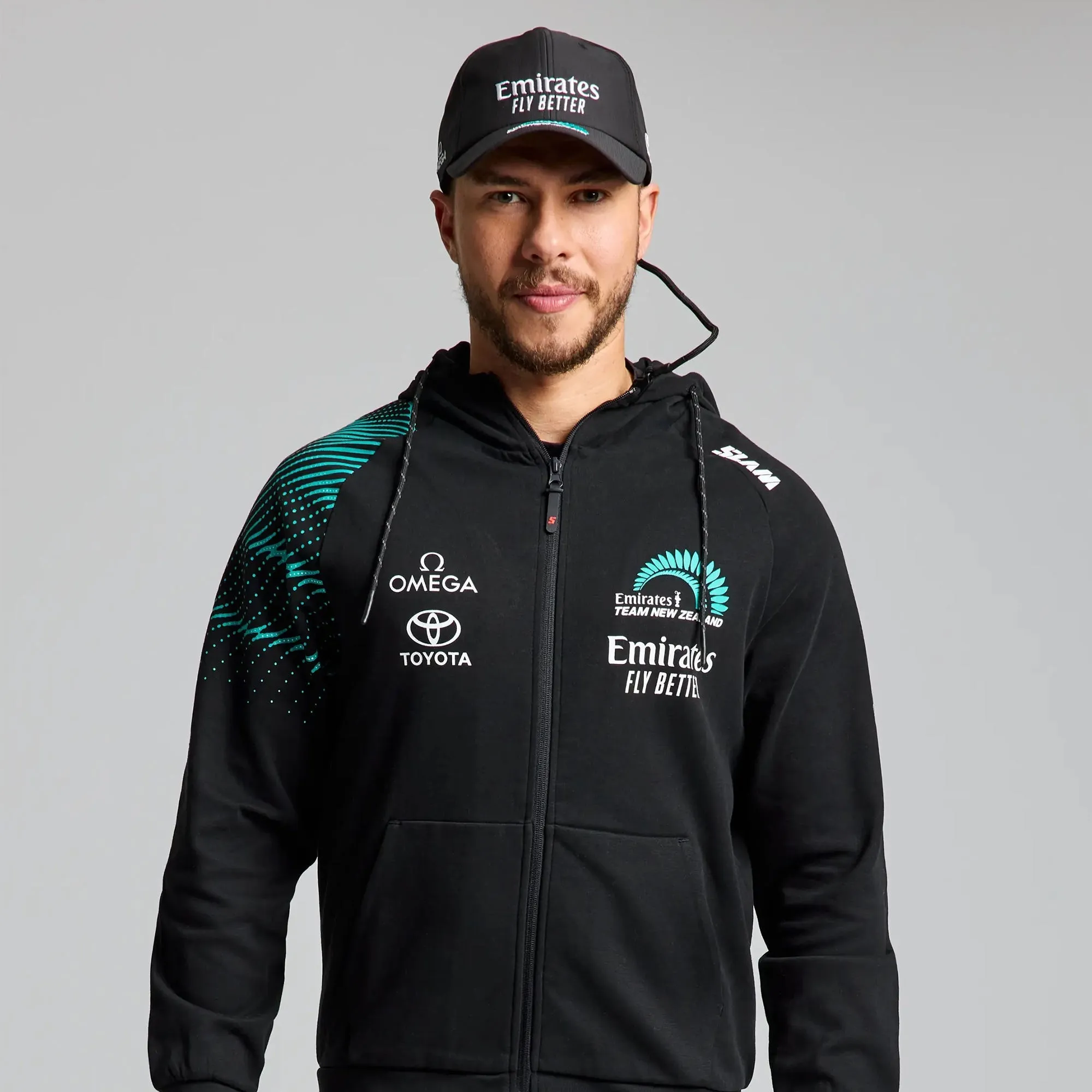 SLAM Emirates Team New Zealand Deck Hoody - Full Zip