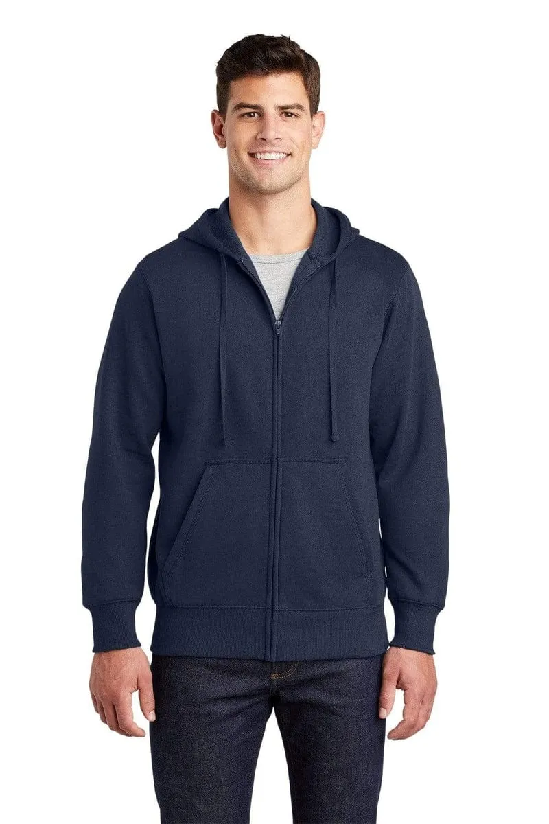 Sport-Tek ST258: Full-Zip Hooded Sweatshirt