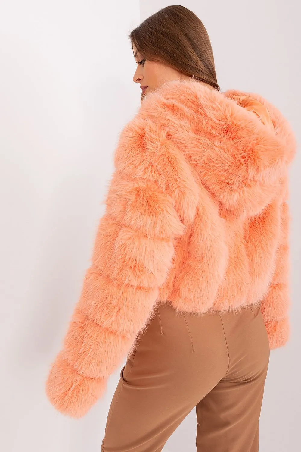 TEEK - Faux Furry Hooded Jacket